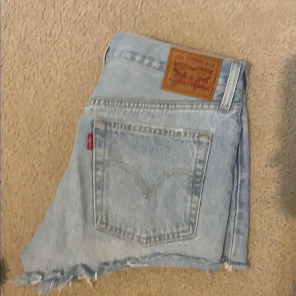 Levi denim shorts